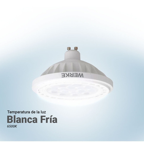 Lámpara Led Ar111 15w Dimerizable Cálida Werke