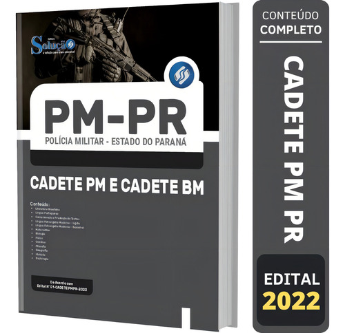 Apostila Pm Pr - Cadete Pm E Cadete Bm, De Professores Especializados.