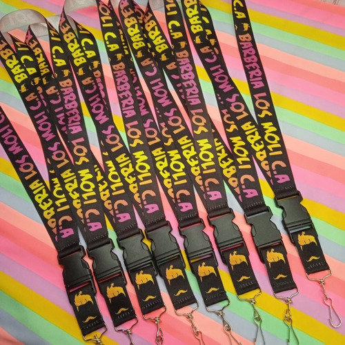 Lanyards Personalizados / Paquete De 24 Unidades