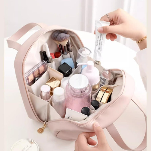 Bolso Neceser Para Maquillaje Con Divisiones Portátil