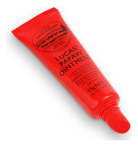 Tubo De Pomada Lucas Papaw De 15 Ml Com Aplicador Labial - P