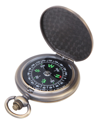 Reloj De Bolsillo Abatible Portátil Vintage J35a De Aleación