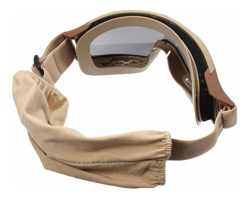 Imagen 8 de 9 de Lentes Antiparra Tactico Airsoft 100% Uv Swat