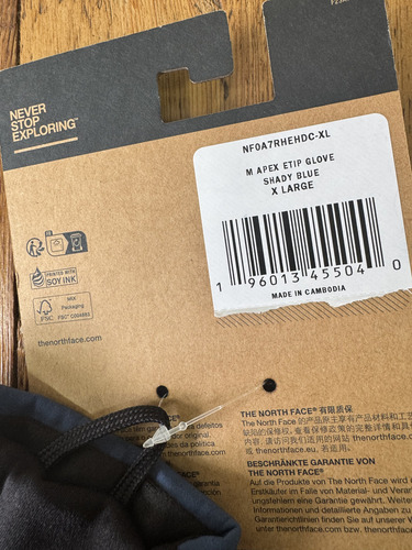 Guantes The North Face Apex Etip Glove (Usado)