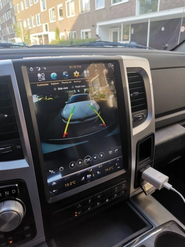 Imagen 6 de 10 de Dodge Ram 2009-2018 Tesla Android Gps Touch Mirrorlink Usb