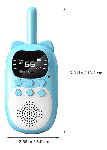 Interfonos Portátiles De Dibujos Animados Con Walkie Talkies