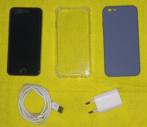 Celular iPhone 6, Ios 12.5.7, 32gb, 1 Ram, Compañía Antel.