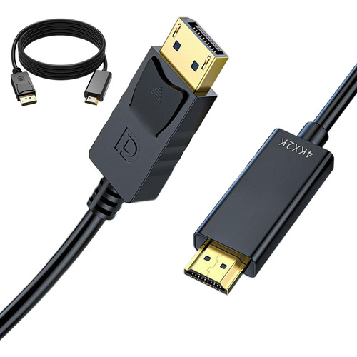 Cable Para Monitor De Computadora Cable Macho A Macho Con Do