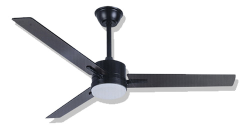 Ventilador De Techo Lámpara Led 3 Tonos Luz 52 Pulgadas Estructura Negro Aspas Negro Diámetro 52 Frecuencia 60 Hz Material De Las Aspas Abs