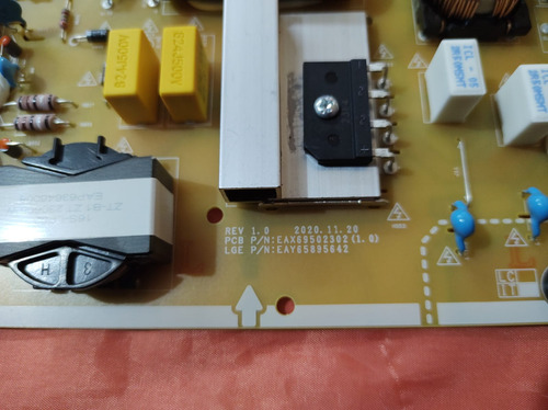Tarjeta Fuente Lg 70ur8750psa Vers.bwmmlkr/eax69502302 (1.0) (Usado)