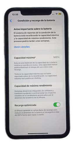 Apple iPhone 11 (64 Gb) - Blanco Bateria 100% Original Excelentes Condiciones (Usado)