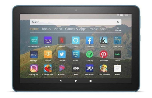 Imagen 1 de 3 de Tablet  Amazon Fire HD 8 2020 KFONWI 8" 32GB twilight blue y 2GB de memoria RAM 
