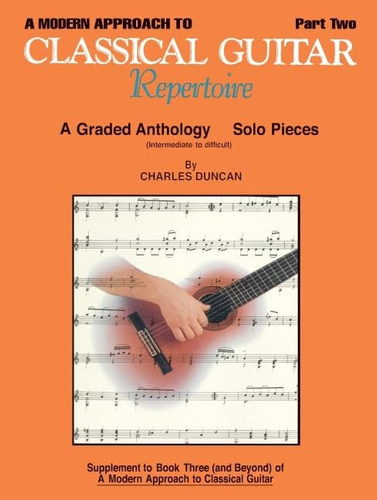 Libro: A Modern To Classical Repertoire Part 2: Guitar