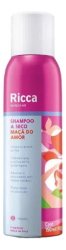 Shampoo A Seco Maçã Do Amor Ricca - 150ml - Vegano