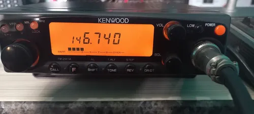 アマチュア無線機 KENWOOD TM-241S Radio Vhf Tm 241 Com Microfone Mc 85, Radio Sem Cabo Energia