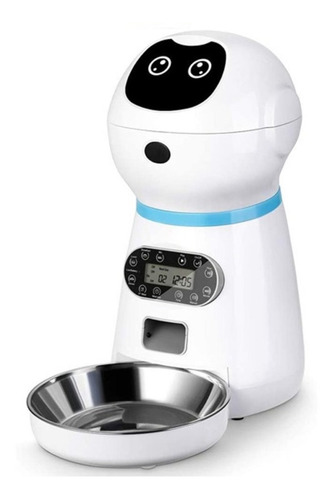 Dispensador Alimento Automático Perros Gatos Mascota Voces