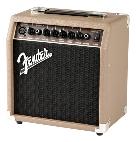 Amplificador De Guitarra Fender Acoustasonic 15