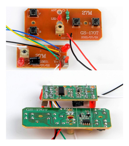 4 Controlador De Alta Potencia Para Coche Rc Con 4 Piezas