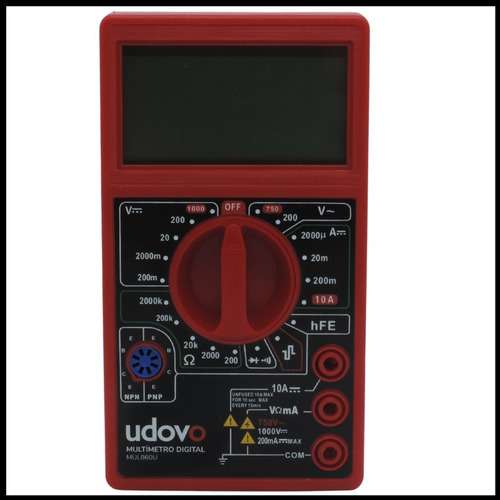Imagen 5 de 10 de Tester Multimetro Digital Profesional Electricista + Vendido
