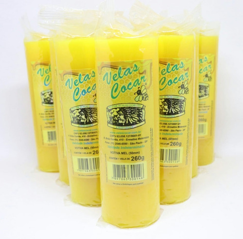 Imagem 2 de 3 de Kit C/ 10 Velas Votivas Tipo 7 Dias De Mel