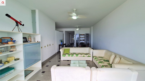 Imagem 5 de 18 de Apartamento À Venda - Guarujá - Frente Ao Mar - 4 Dormitórios - Sala Para 3 Ambientes - Sacada - 1 Vaga De Garagem - Ap05781 - 69284803