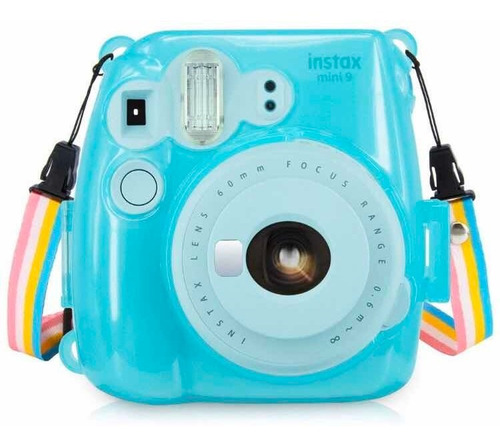 Protector Camara Instax Mini 8, 8+, 9 Color Azul