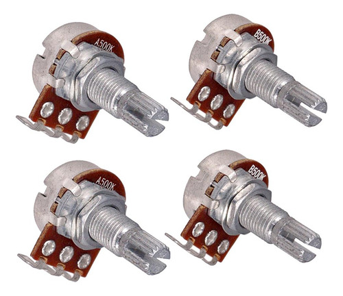 Kit De Potenciómetro De Control De Volumen De 4 Piezas De