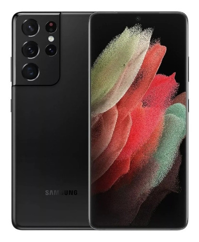 Samsung Galaxy S21 Ultra 5g 128 Gb 12 Gb Ram Negro Reacondicionado Tipo A (Reacondicionado)