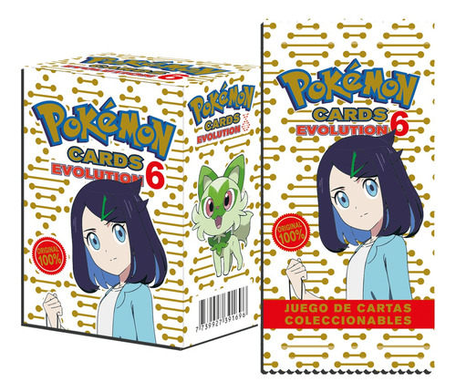 Cartas Coleccionables Pokemon Evolution 6 - Caja + 20 Sobres