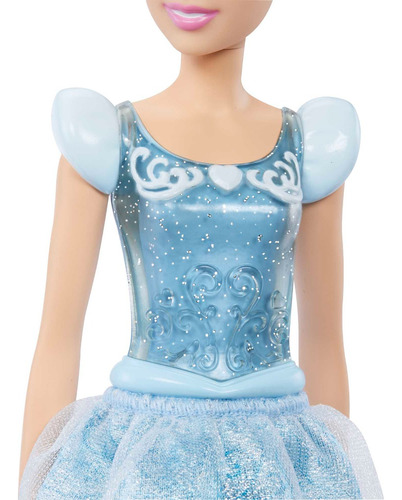 Muñeca con falda brillante de la princesa Cenicienta de Disney, Mattel