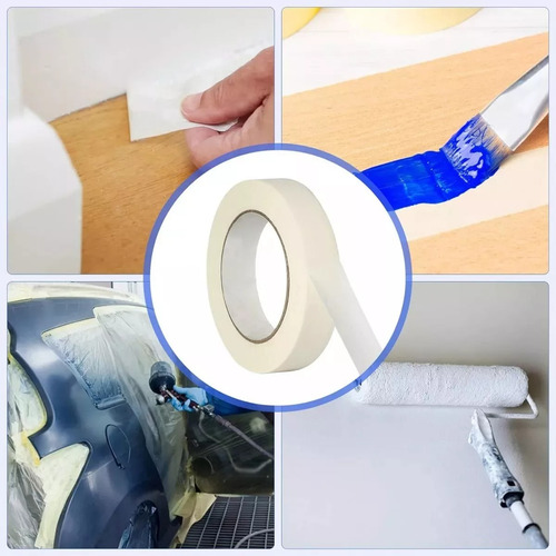 Cinta Masking Tape - Enmascarar - 36mm X 40m - Rex 6 Unid