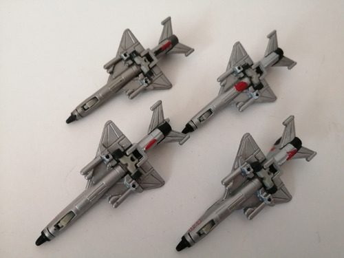 Micromachines Escuadrón 4 Aviones Migs 21 1/200 (Usado)
