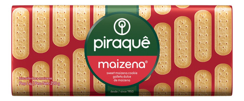 Biscoito Maizena Piraquê Pacote 200g