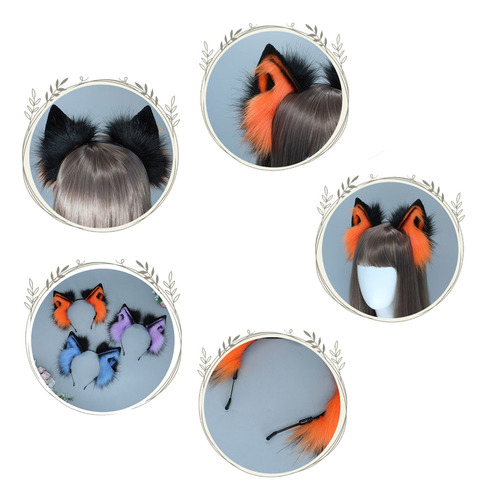 Yc Aro Para El Pelo Oreja De Zorro Y Lobo, Bonito
