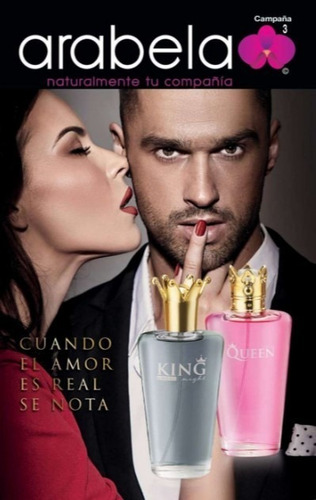 King Nigth Fragancia Perfume Loción Arabela 50ml - Oferta