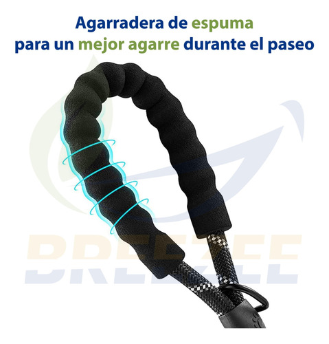 Correa Reflectante For Mascotas De 2 Piezas De 1,5 M, +