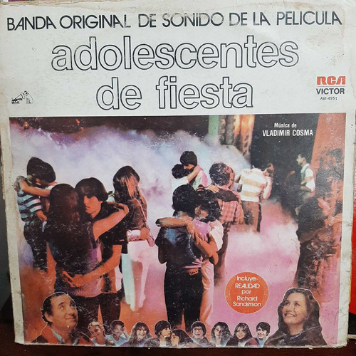 Portada Adolescentes De Fiesta Banda Original De Sonido P2