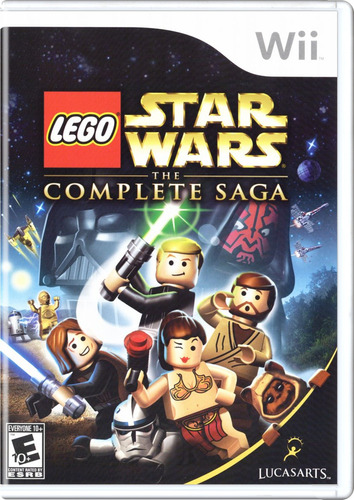 Juego Original Nintendo Wii: Lego Star War The Complete Saga