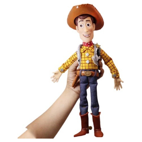 Boneco Woody Toy Story Xerife Fala Frases Colecionável