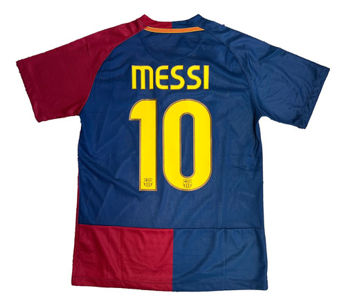 Jersey Messi 10 Fc Barcelona 2009 Champions League Retro