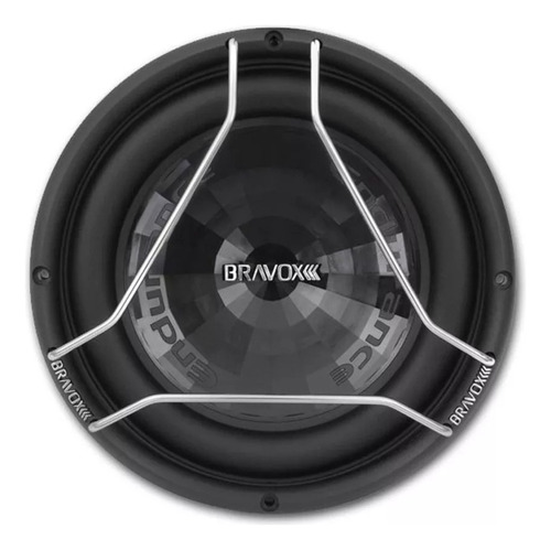 Subwoofer Bravox Endurance E2k12 12, 800 W Rms, 2+2 ohmios, color negro