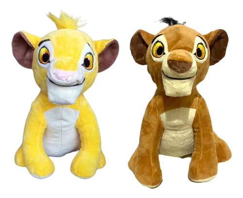 Peluches El Rey León Nala Simba Muñeco Figura Compatible X2