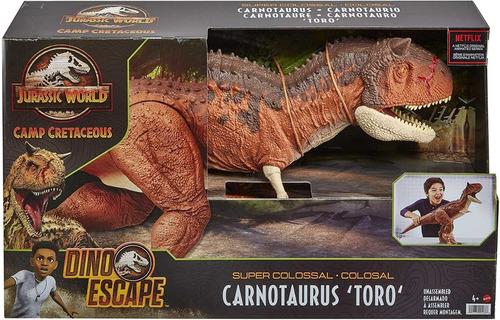 Jurassic World Camp Cretácico Colosal Carnotaurus Toro