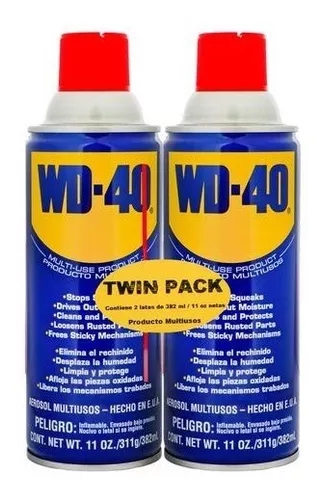 Wd-40 Lubricante Multiusos Por 2 Unidades 382ml 311g 11oz