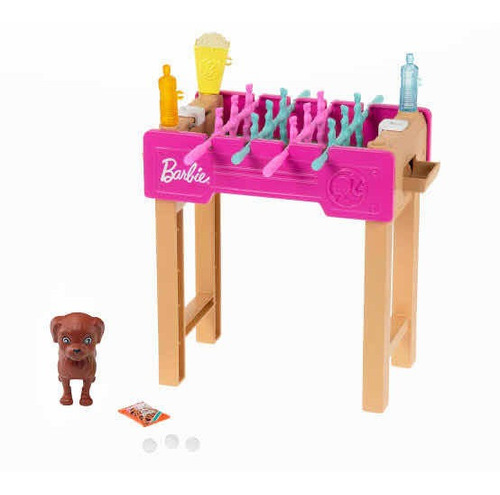 Barbie Set De Juego Con Mascota Y Futbolito