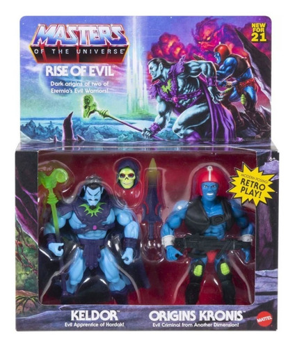 Masters Of Universe Rise Of Evil Set Keldor Y Origins Kronis