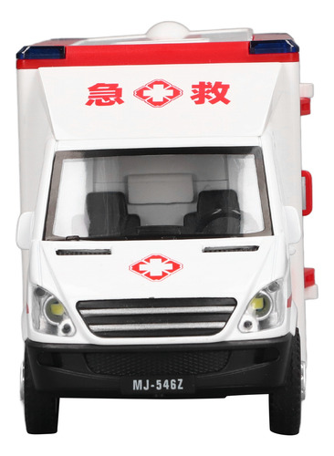 Ambulância, Brinquedo, Liga De Alta Simulação, Alimentada Po