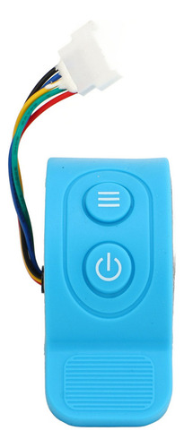Scooter Eléctrico Throttle Accelerator Sensitive Blue
