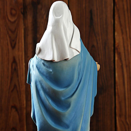 Estátua De Resina Da Virgem Maria Feita À Mão Para