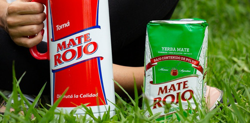 Yerba Mate Rojo Suave Paquete 1 Kg